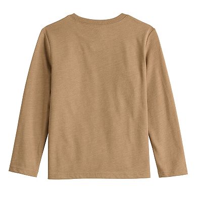Boys 4-12 Jumping Beans® Long Sleeve Holiday Graphic Tee