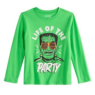 Boys 4-12 Jumping Beans® Long Sleeve Holiday Graphic Tee