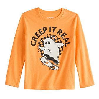Boys 4-12 Jumping Beans® Long Sleeve Holiday Graphic Tee