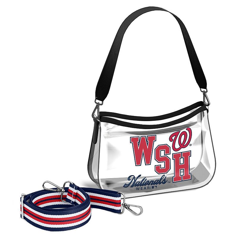 WEAR by Erin Andrews Washington Nationals Clear Stadium Mini Purse, Team