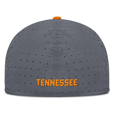 Men's Nike Gray Tennessee Volunteers On-Field Dugout True Performance Fitted Hat