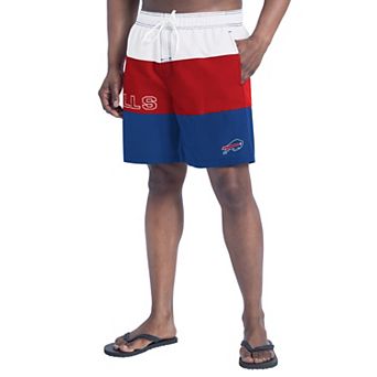 Men's G-III Sports by Carl Banks Royal/Red Buffalo Bills Sunrise Volley Swim Shorts
