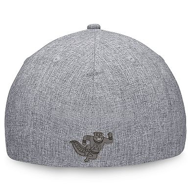 Men's Top of the World Gray Minnesota Golden Gophers Top Grit Flex Hat