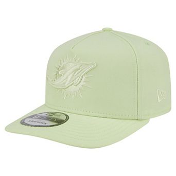 Men's New Era Light Green Miami Dolphins Color Pack 9FIFTY Snapback Hat