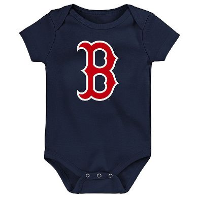 Infant Boston Red Sox Slide Home Three-Pack Bodysuit Set