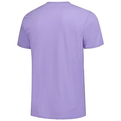 Unisex Charlie Hustle Lavender Kansas State Wildcats Bring the Doom Tri-Blend T-Shirt