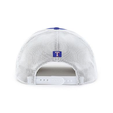 Men's '47 Royal/White Texas Rangers Scratch Adjustable Trucker Hat