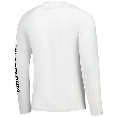 Men's Fanatics White Philadelphia Flyers Long Sleeve T-Shirt
