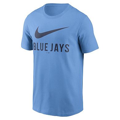 Men's Nike Powder Blue Toronto Blue Jays Swoosh T-Shirt