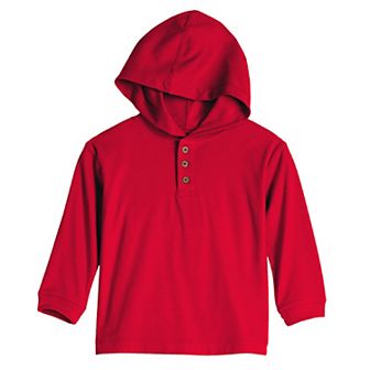 Baby & Toddler Boy Jumping Beans® Cozy Hooded Henley