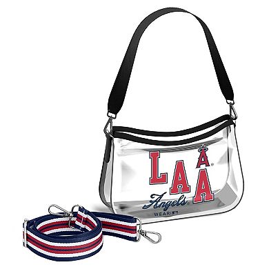 WEAR by Erin Andrews Los Angeles Angels Clear Stadium Mini Purse