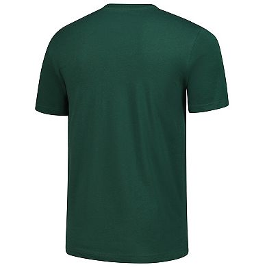 Men's Fanatics Green Green Bay Packers Blocked T-Shirt