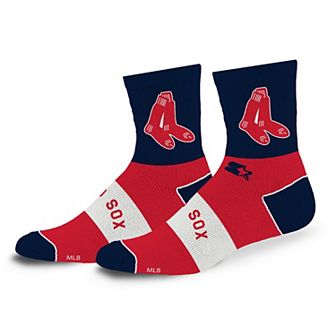 Unisex Starter Boston Red Sox Trifecta Throwback Mid-Crew Socks