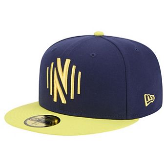 Men's New Era Navy Nashville SC 2025 Kickoff 59FIFTY Fitted Hat