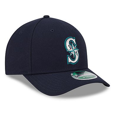 Men's New Era Navy Seattle Mariners Player Replica 9FORTY Adjustable Hat