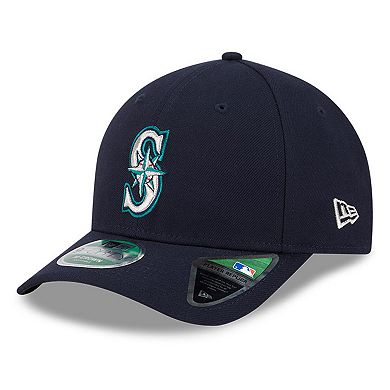 Men's New Era Navy Seattle Mariners Player Replica 9FORTY Adjustable Hat