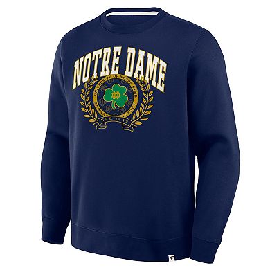 Men's Fanatics Navy Notre Dame Fighting Irish Strength in Unity Legacy Pullover Sweatshirt