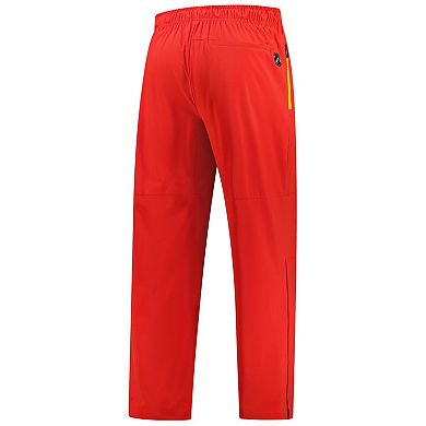 Men's Fanatics Red Calgary Flames Authentic Pro Rink Pants