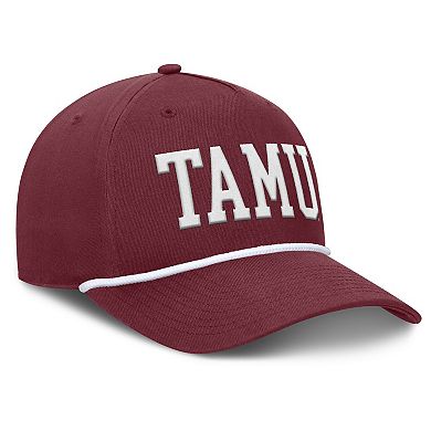 Men's Fanatics Maroon Texas A&M Aggies Foul Ball Rope Adjustable Hat
