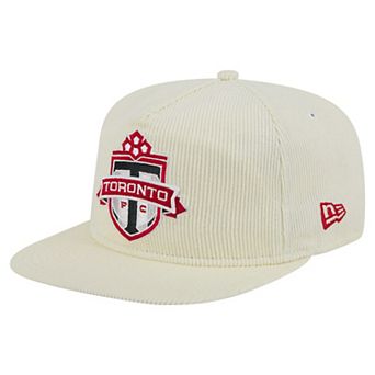 Men's New Era Cream Toronto FC 2025 Kickoff Snapback Golfer Hat