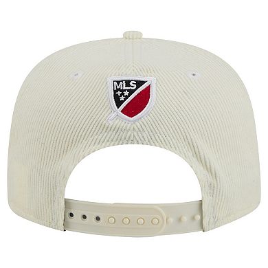 Men's New Era Cream Toronto FC 2025 Kickoff Snapback Golfer Hat