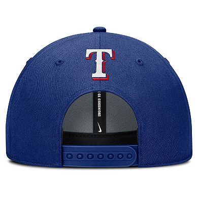 Men's Nike Royal Texas Rangers Rise Gaberdine Adjustable Hat