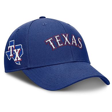Men's Nike Royal Texas Rangers Rise Gaberdine Adjustable Hat