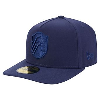 Men's New Era Navy St. Louis City SC Color Pack A-Frame 59FIFTY Fitted Hat