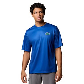 Men's Columbia Royal Florida Gators Terminal Tackle State Omni-Shade T-Shirt
