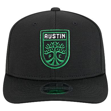 Men's New Era Black Austin FC 2025 Jersey Hook 9SEVENTY Stretch-Snap Hat