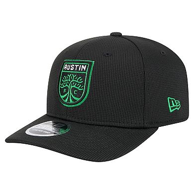 Men's New Era Black Austin FC 2025 Jersey Hook 9SEVENTY Stretch-Snap Hat