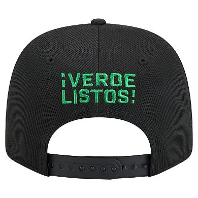 Men's New Era Black Austin FC 2025 Jersey Hook 9SEVENTY Stretch-Snap Hat