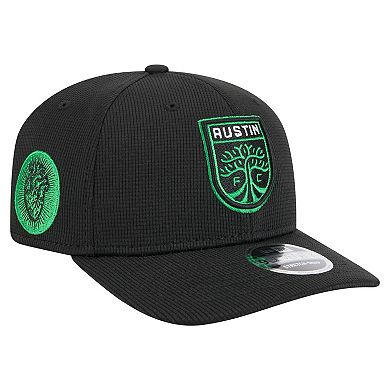 Men's New Era Black Austin FC 2025 Jersey Hook 9SEVENTY Stretch-Snap Hat