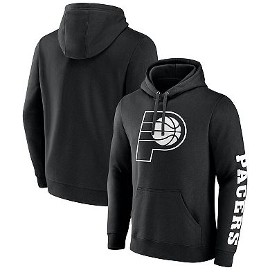 Men's Fanatics Black Indiana Pacers Put Me In Coach Fleece Pullover Hoodie