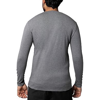 Men's Outlined Skull Rhinestone Graphic Long Sleeves T-Shirts