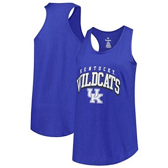 Women's Fanatics Royal Kentucky Wildcats Plus Size Rhinestone Tank Top