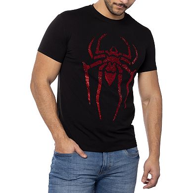 Men's Spider Rhinestone Graphic T-Shirts