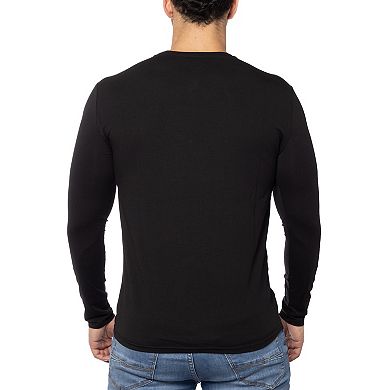 Men's Camo Skull Rhinestone Graphic Long Sleeves T-Shirts