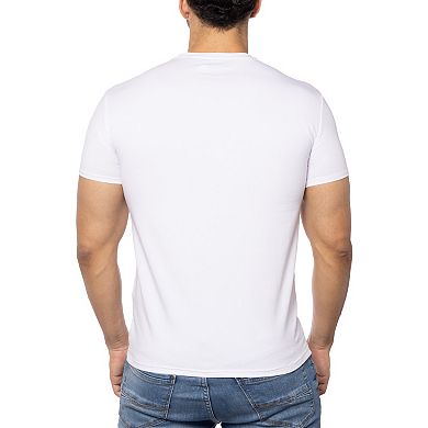 Men's Skull With $ Dollar Sign Rhinestone Graphic T-Shirts