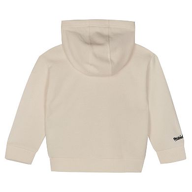 Toddler Mitchell & Ness Cream Phoenix Suns Hang Time Oversized Pullover Hoodie & Pants Set