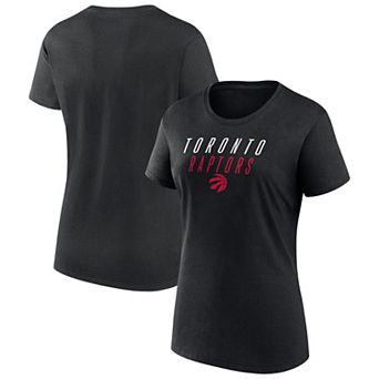 Women's Fanatics Black Toronto Raptors T-Shirt