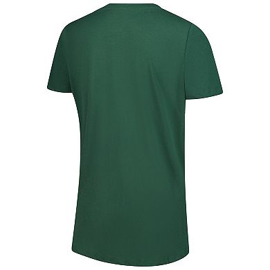 Women's Fanatics Hunter Green Milwaukee Bucks Top Baller T-Shirt