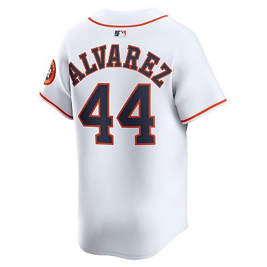 Men's Nike Yordan Alvarez White Houston Astros Home Limited Player Jersey