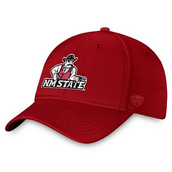 Men's Top of the World Crimson New Mexico State Aggies Reflex Flex Hat