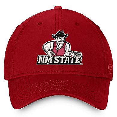 Men's Top of the World Crimson New Mexico State Aggies Reflex Flex Hat
