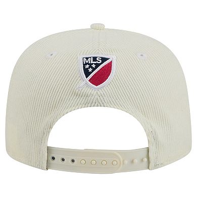 Men's New Era Cream St. Louis City SC 2025 Kickoff Snapback Golfer Hat