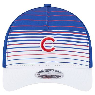 Men's New Era Royal Chicago Cubs Gradient 9FORTY M-Crown Adjustable Hat