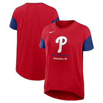 Women's Nike Red Philadelphia Phillies Flowy T-Shirt