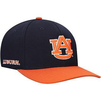 Men's Top of the World Black Auburn Tigers Reflex Fitted Hat