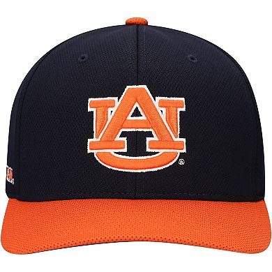 Men's Top of the World Black Auburn Tigers Reflex Fitted Hat